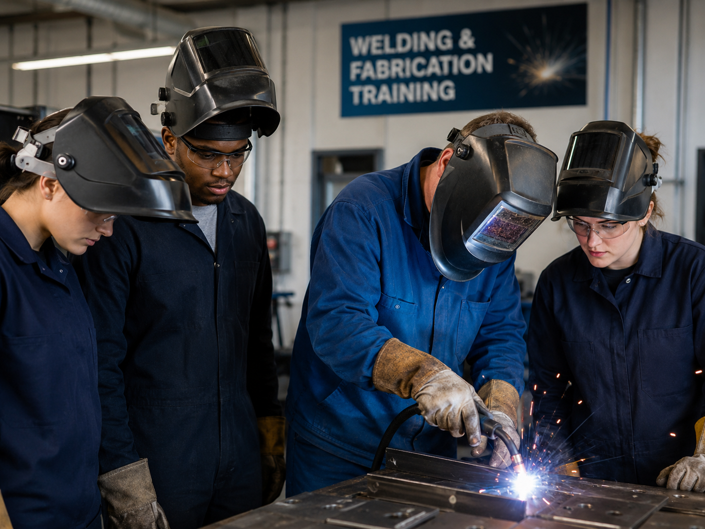 Industrial and welding training project record